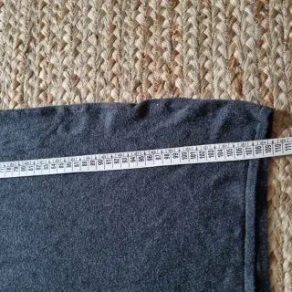 Abito Zara collo alto grigio tg L