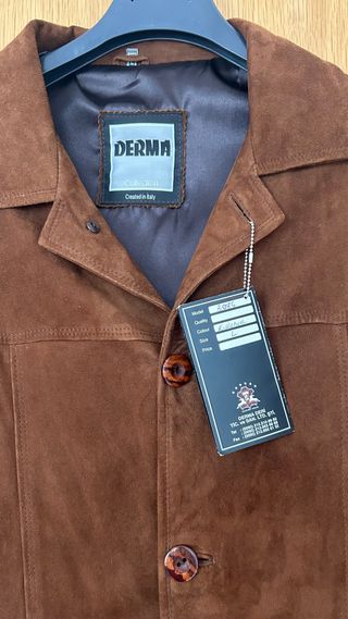 Abrigo DERMA marrón nuevo