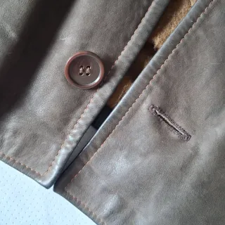 Giacca vera pelle Made in Italy XL