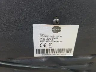 Estufa eléctrica con efecto fuego