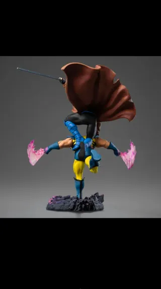 Figura Coleccionista Marvel Wolverine y Gambito