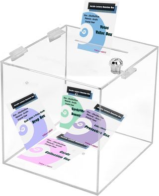 Caja de Donaciones TUKA-i-AKUT 30x30x30 cm