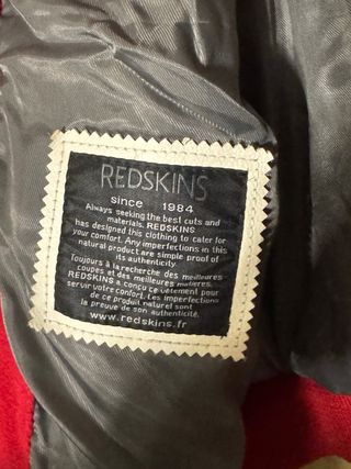 Chaqueta universitaria Redskins Talla XL