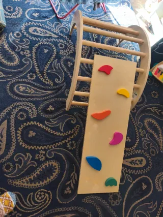 Arco y rampa escalada Montessori Aldi