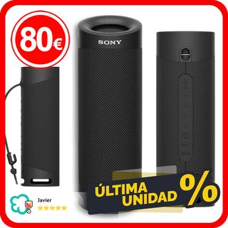 Altavoz Sony SRS-XB23 Bluetooth Negro