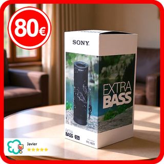 Altavoz Sony SRS-XB23 Bluetooth Negro