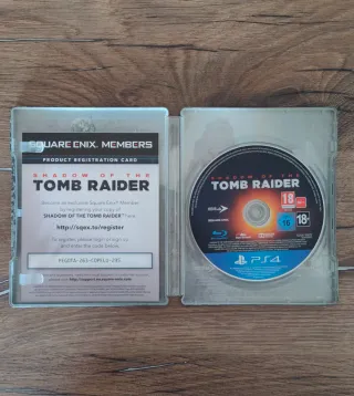 Shadow of the Tomb Raider PS4 Steelbook