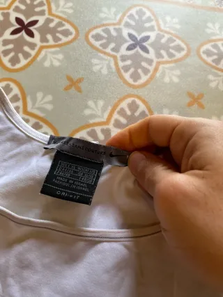 Top deportivo Nike tirantes blanco Y2K