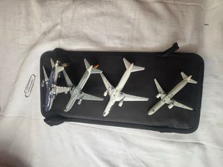 Lotto 4 aerei metallo da collezione