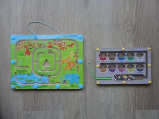 DOS JUGUETES LABERINTO MAGNÉTICO