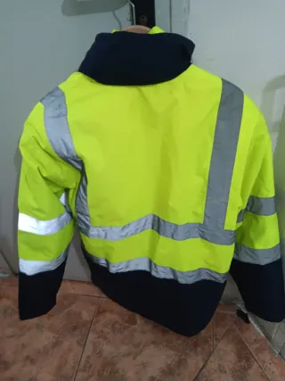Chaqueta de trabajo alta visibilidad Talla L