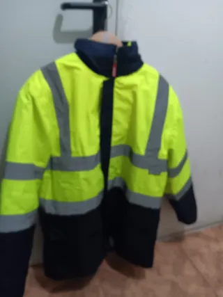 Chaqueta de trabajo alta visibilidad Talla L