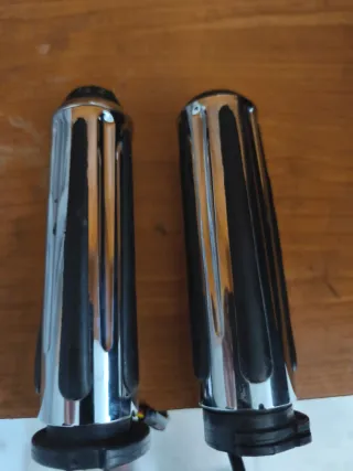 Puños Calefactables Harley Rotos