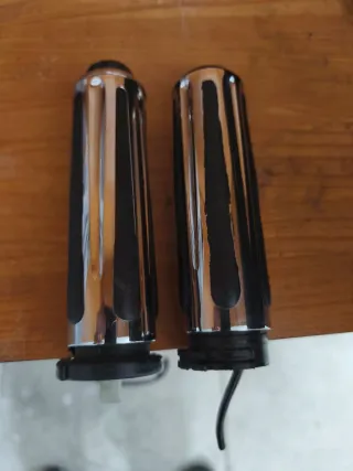 Puños Calefactables Harley Rotos