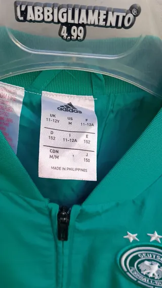 Giacca Adidas Germania Calcio tg 11/12 anni