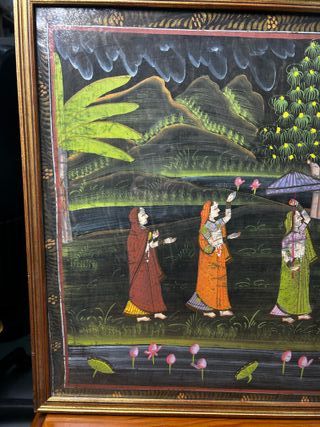 Cuadro Indio Tradicional Enmarcado