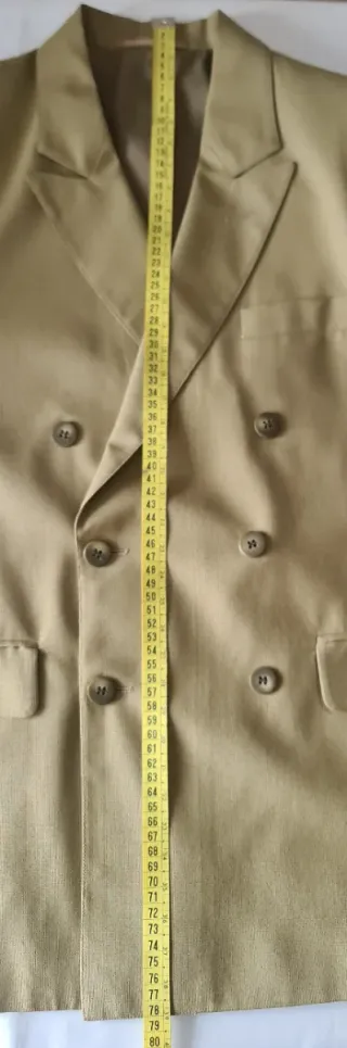 Americana cruzada verde