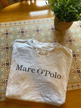 Camiseta Marc O'Polo blanca y negra