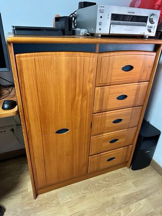 Cama individual con cajones