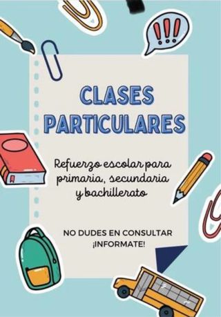 Clases particulares en Venta de Baños