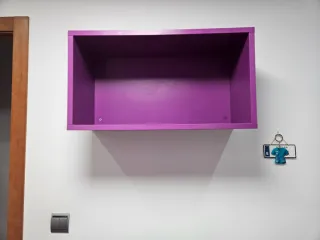 Balda Lila de Madera