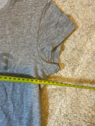 Camiseta Adidas Gris Deportiva Mujer