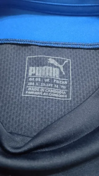 Maglia calcio Italia Puma Drycell tg 13/14 anni