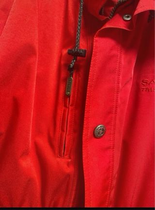 Parka esquí mujer Santoyo roja Ferrari