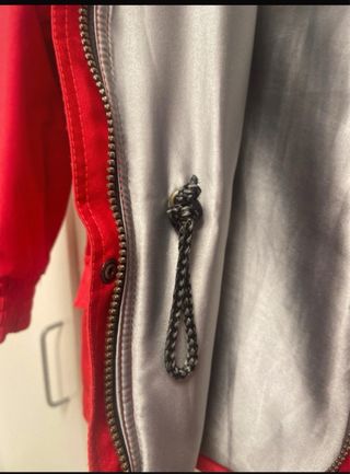 Parka esquí mujer Santoyo roja Ferrari