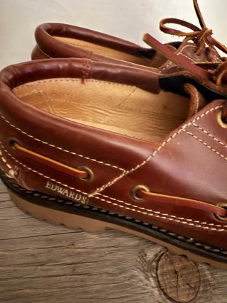 Edward's Náuticos Piel Talla 38
