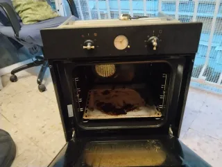 Horno Zanussi Negro Vintage