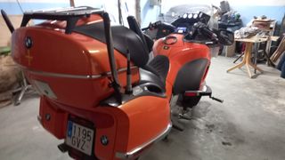 Moto BMW Turismo Naranja
