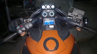 Moto BMW Turismo Naranja