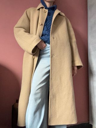 Cappotto Alpaca Beige