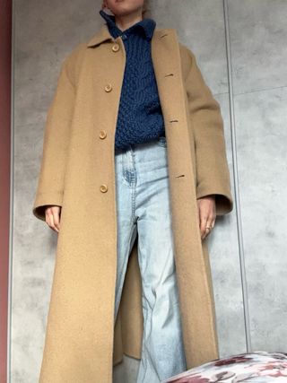 Cappotto Alpaca Beige