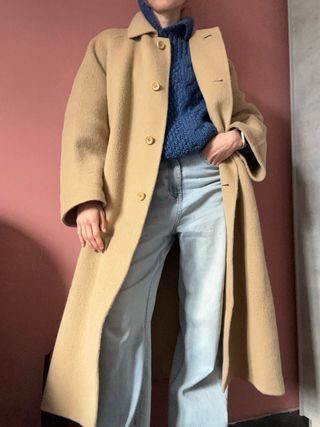 Cappotto Alpaca Beige