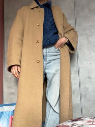 Cappotto Alpaca Beige