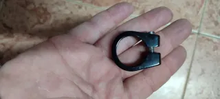 Cierre tija sillín BMX negro