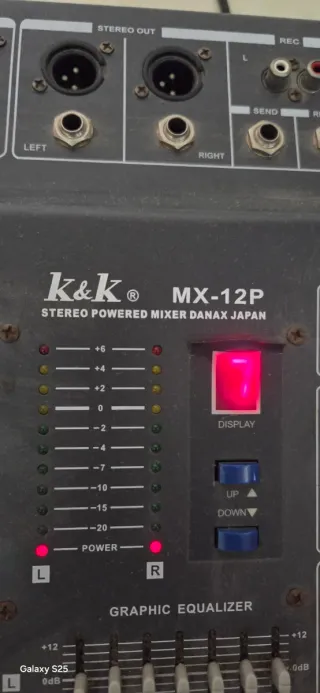 Mixer K&K 12 canali professionale