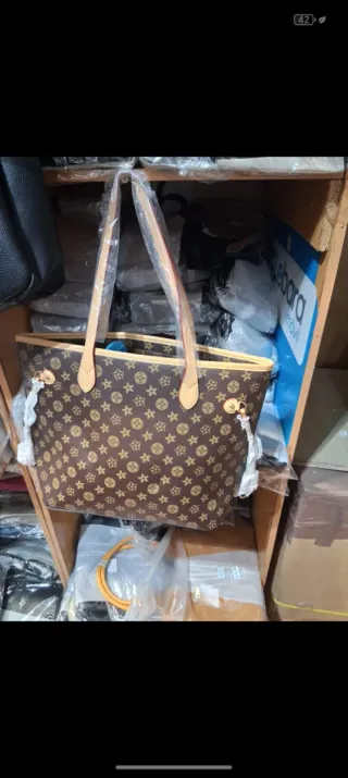Bolso de mano estampado