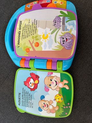 Libro Interactivo Fisher-Price Francés