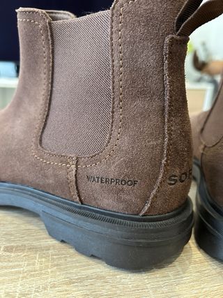 Botas Chelsea Sorel Marrones Impermeables