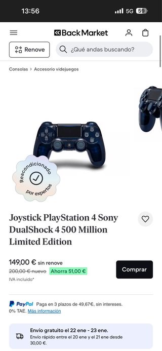 Mando PS4 500 Million Limited Edition