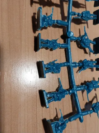 Figuras rusos zar Montaplex azules