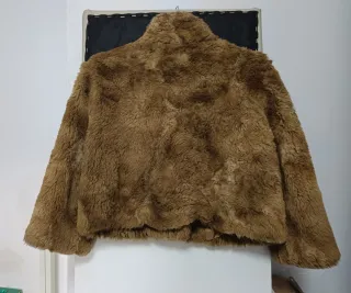 Chaquetón pelo Zara Talla S
