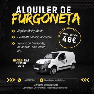 Furgoneta fiat fiorino 2019
