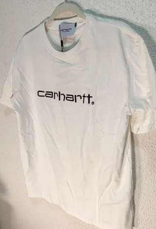 Camiseta Carhartt Blanca Manga Corta