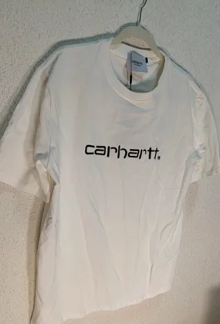 Camiseta Carhartt Blanca Manga Corta