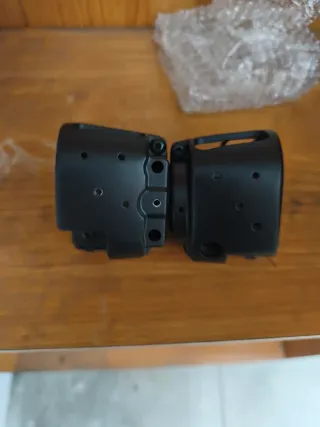 Carcasas Puño Negras Harley Davidson