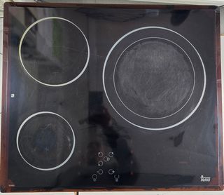 Placa Vitrocerámica Teka 3 fuegos